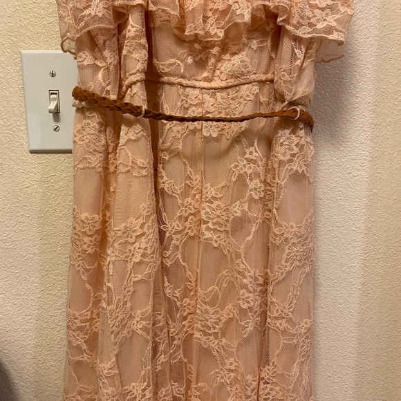 Salmon/pink dress - Picture 6 of 9